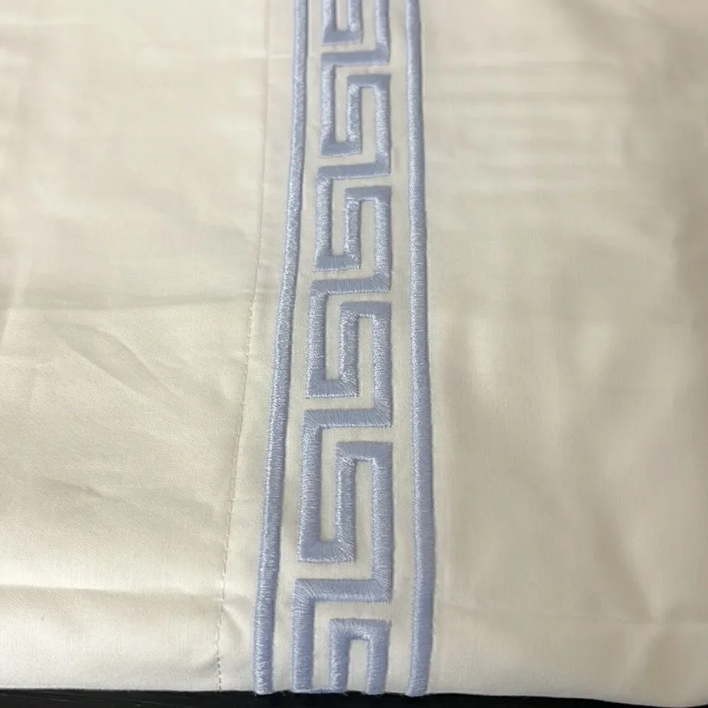 Williams Sonoma Greek Key King Sham